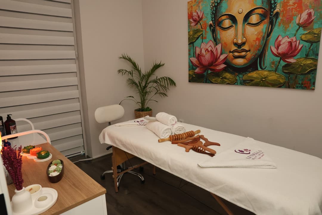 Lunella Beauty Concept Maltepe holistik masaj odası, Buda temalı atmosfer